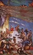 Paul Cezanne The Feast painting